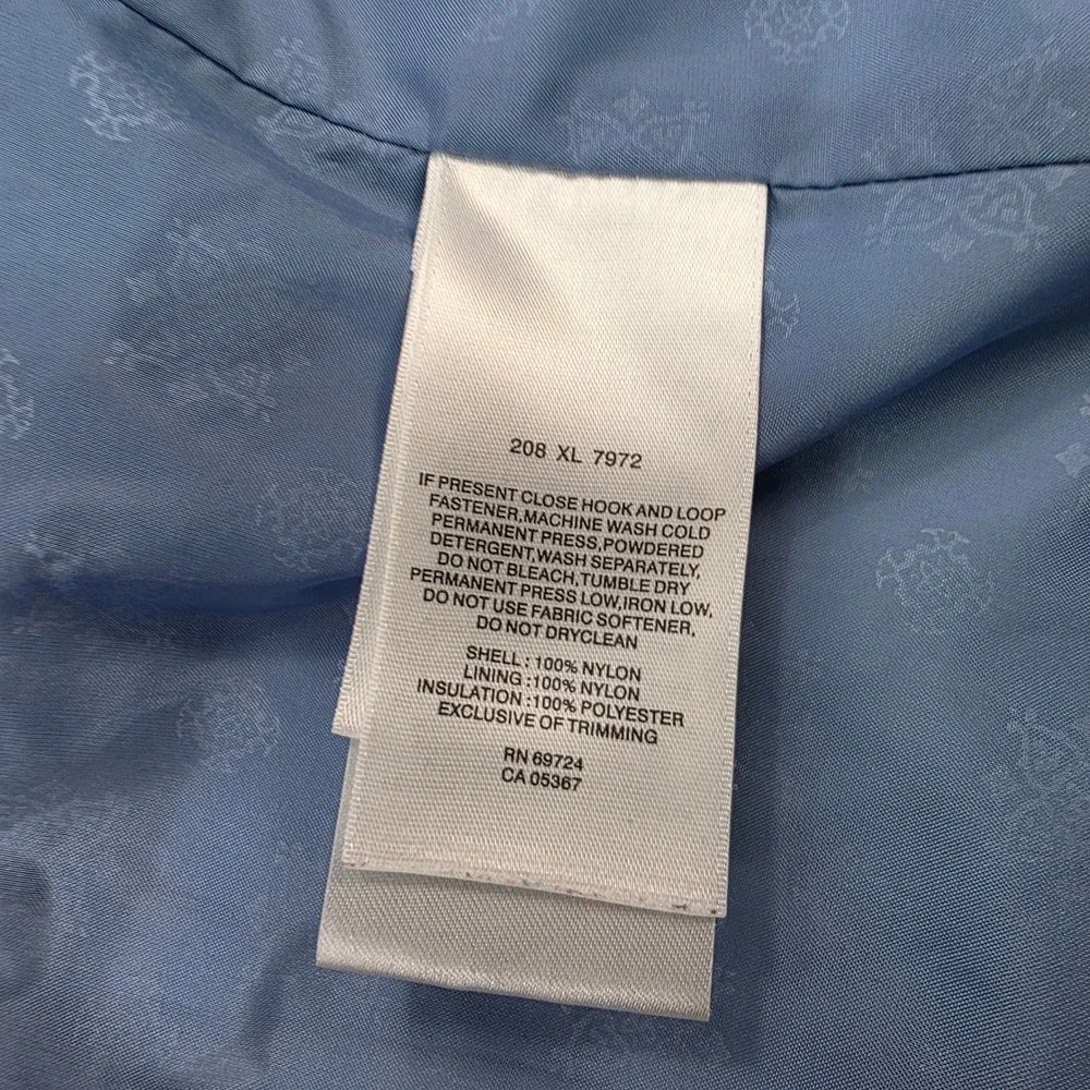 Columbia Womens Interchange Jacket XL Blue Waterproof Breathable Coat Shell Only